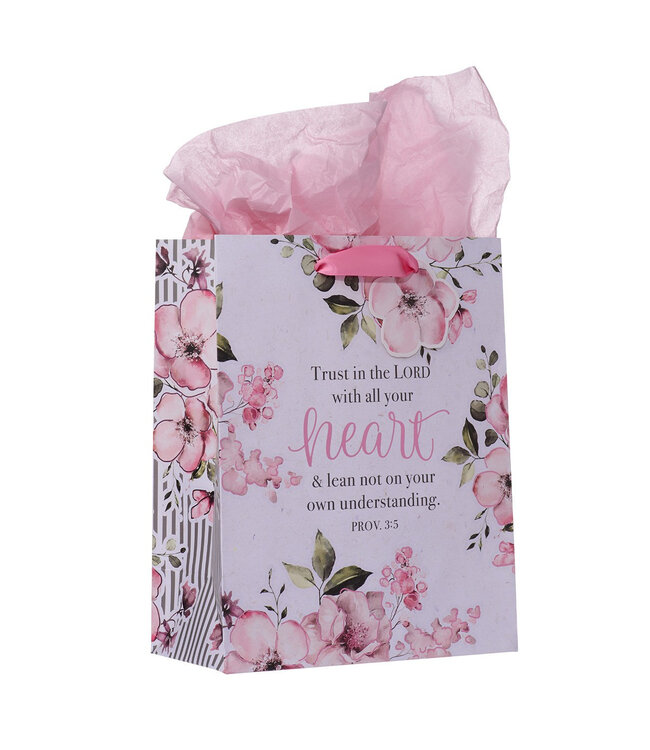 “Trust in the Lord” Medium Gift Bag – Proverbs 3:5
