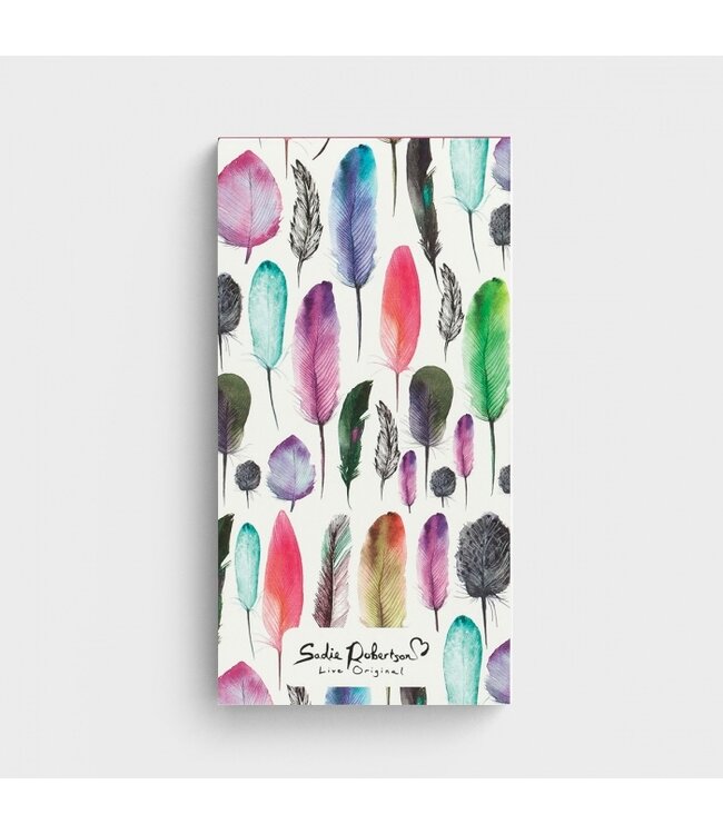 Jumbo Memo Pad-Live Original-1 John 4:4 (7 x 3.5)