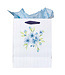 A Sweet friendship Medium Gift Bag in White and Blue with Tissue Paper - Proverbs 27:9