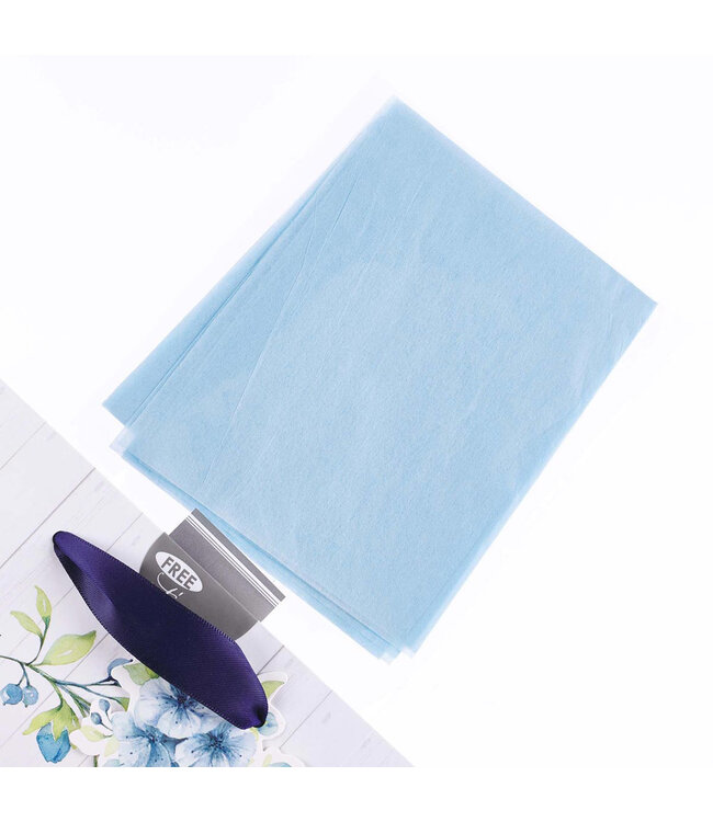 A Sweet friendship Medium Gift Bag in White and Blue with Tissue Paper - Proverbs 27:9