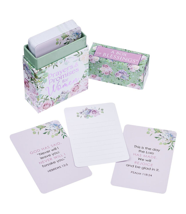 Prayers & Promises for Women Box of Blessings