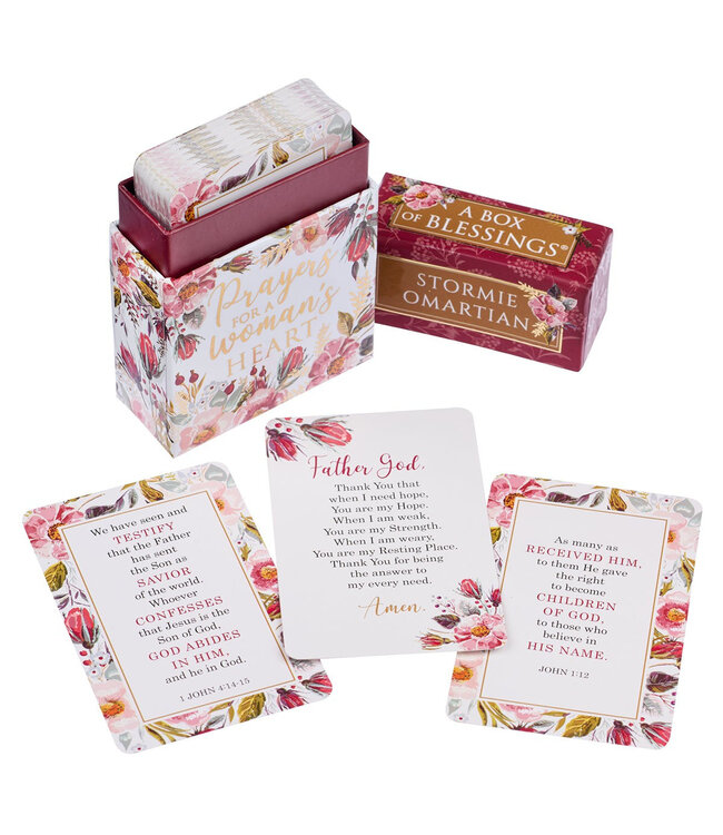 Prayers For A Woman's Heart - Box of Blessings