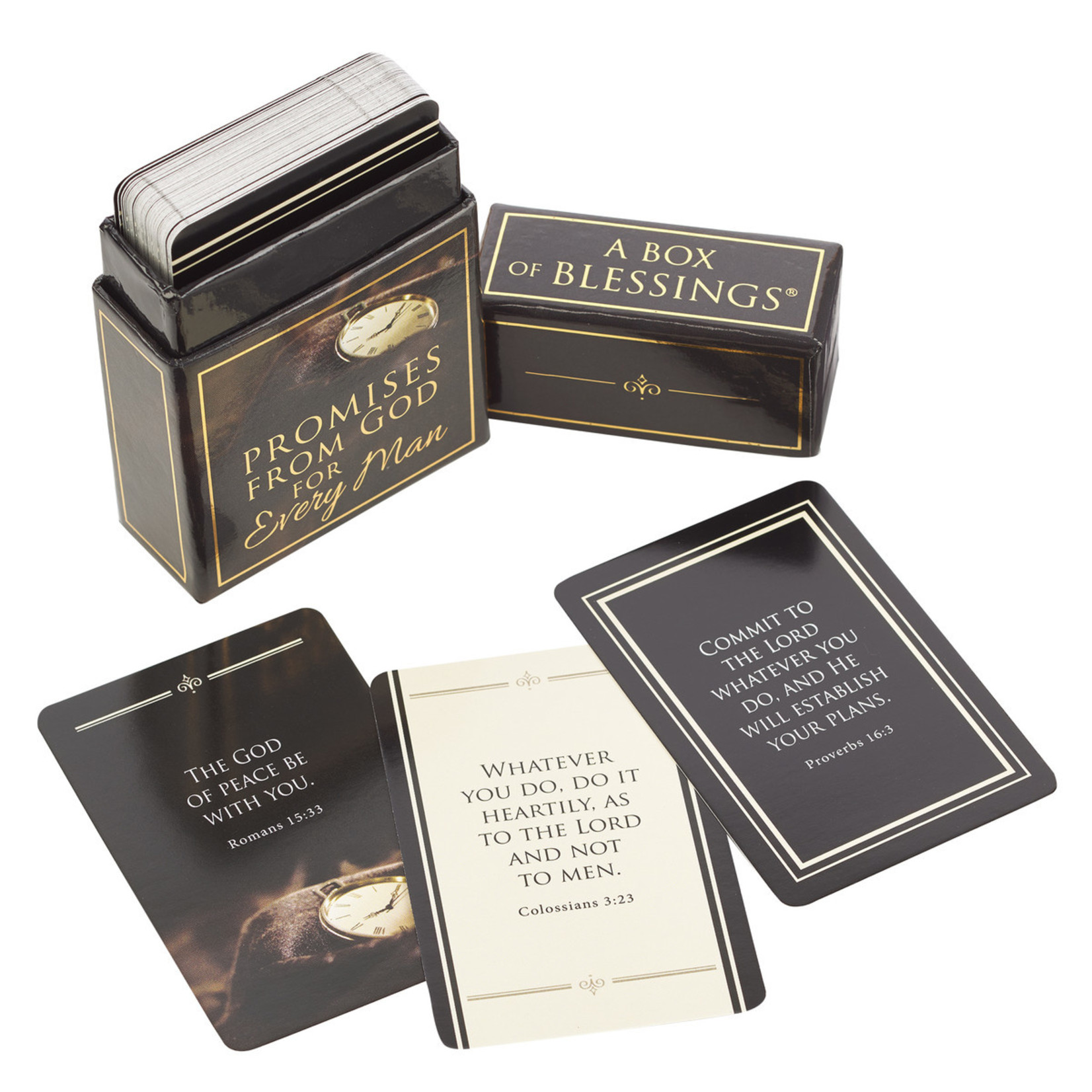 Christian Art Gifts Promises From God For Every Man - Box of Blessings®