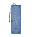 Find Joy in the Journey Blue Faux Leather Bookmark