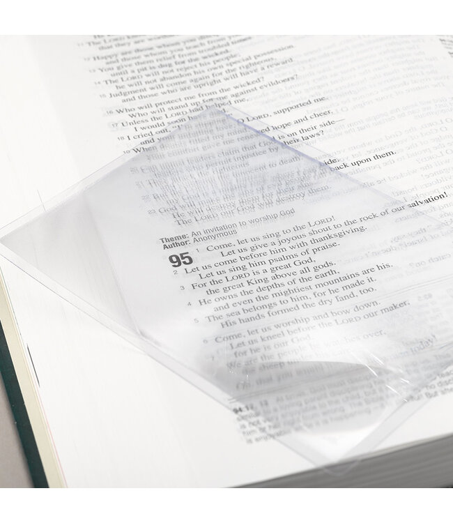 Pocket Square Magnifying Sheet