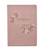 Sufficient Grace Pearlescent Dusty Rose Faux Leather Classic Journal - 2 Corinthians 12:9