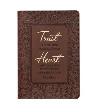 Christian Art Gifts Journal Classic Trust in the Lord Prov. 3:5