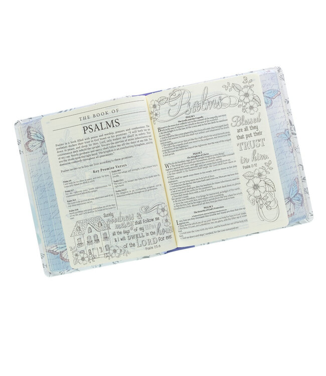 Purple Faux Leather Flexcover KJV My Promise Bible