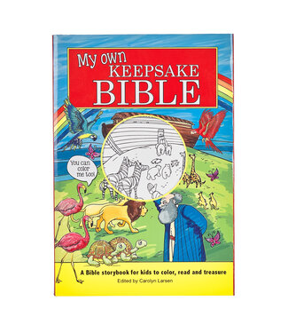 Christian Art Gifts My Own Keepsake Bible: Children's Coloring Bible