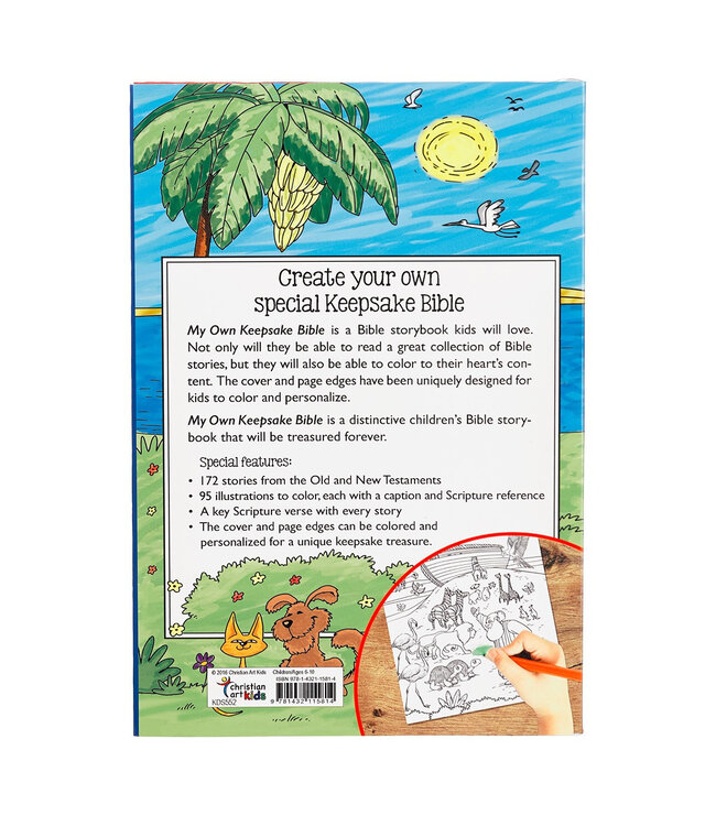 My Own Keepsake Bible: Children's Coloring Bible