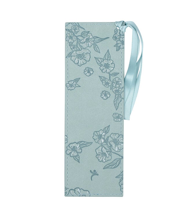 Plans to Prosper You Teal Faux Leather Bookmark – Jeremiah 29:11