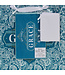 Teal Paisley God's Grace Large Landscape Gift Bag Set with Card