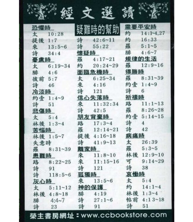 新舊約聖經目錄標籤（彩色）