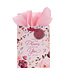Christian Art Gifts The Plans I Have for You Plum Floral Medium Gift Bag – Jeremiah 29:11
