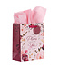 The Plans I Have for You Plum Floral Medium Gift Bag – Jeremiah 29:11