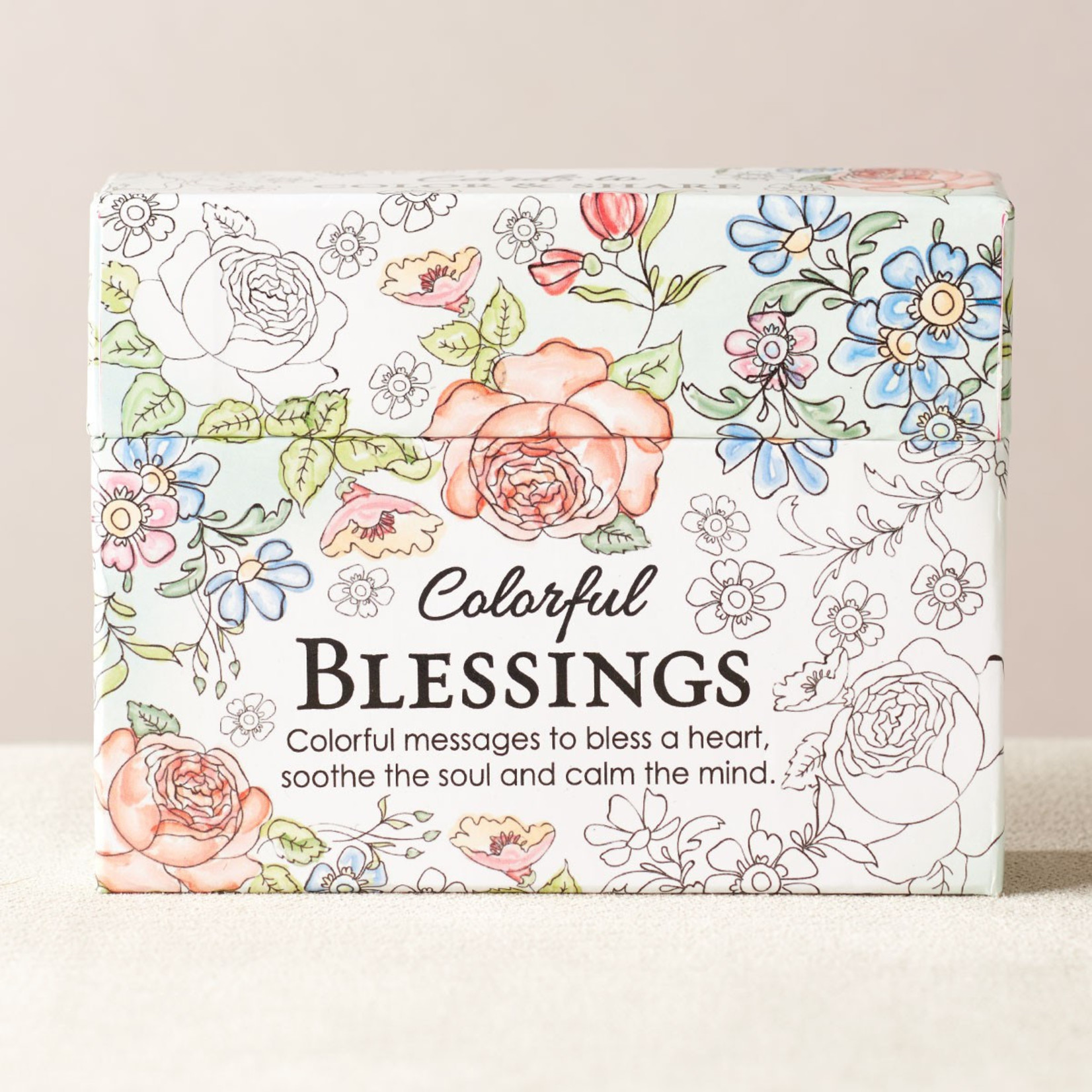 Christian Art Gifts Colorful Blessings Coloring Cards