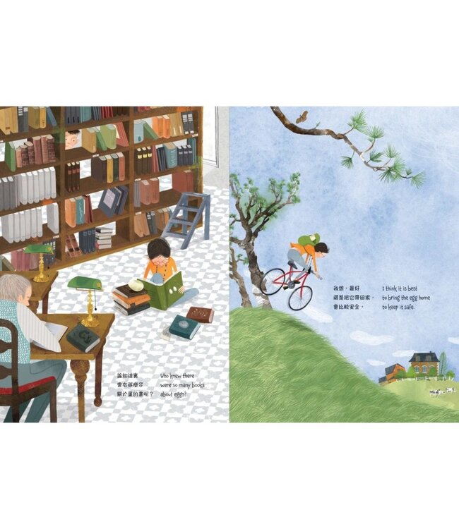 孵蛋狂想曲（中英對照）（精裝） | THE BOY AND THE EGG