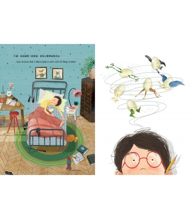 孵蛋狂想曲（中英對照）（精裝） | THE BOY AND THE EGG