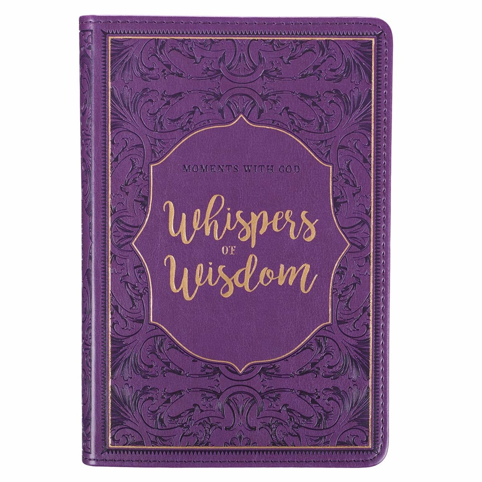 Christian Art Gifts Whispers of Wisdom Devotional (Imitation Leather)