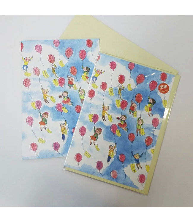 感謝卡：氣球