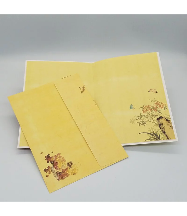 新國畫賀卡：平安