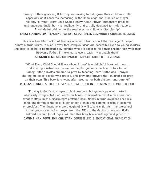 童心禱告：關於禱告，每個孩子都要知道的事（中英對照繪本） | What Every Child Should Know About Prayer