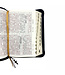 聖經．和合本．皮面壓紋拉鍊索引（黑橄欖／金）