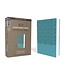 Zondervan NIV, Super Giant Print Reference Bible, Leathersoft, Teal, Red Letter, Comfort Print