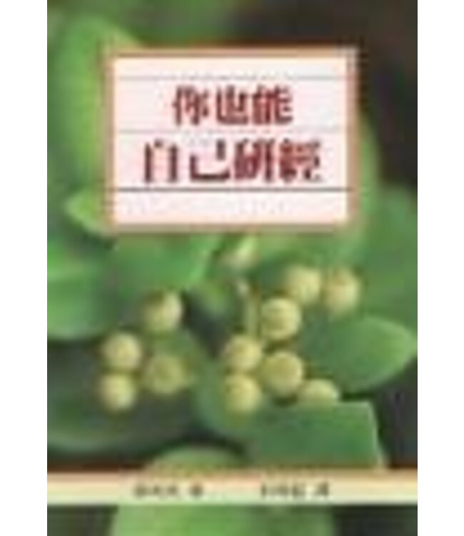 你也能自己研經：一本了解聖經的實用指南（斷版） | Explore the Bible Yourself