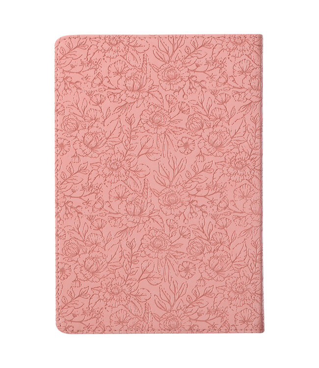 Joyful in Hope Pink Faux Leather Classic Journal