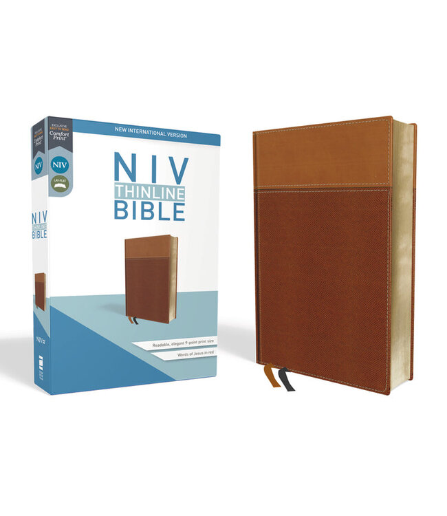 NIV, Thinline Bible, Red Letter Edition, Comfort Print