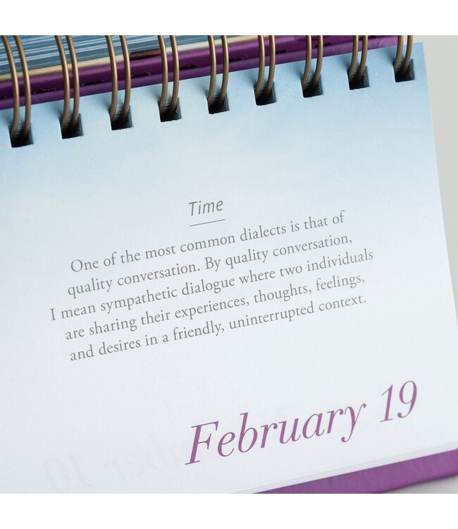 Gary Chapman - The 5 Love Languages - 365 Day Perpetual Calendar