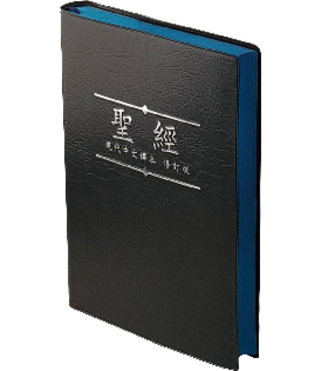 聖經．現代中文譯本／橫排中型／藍色膠面藍邊