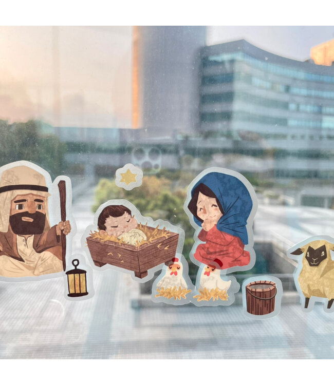 耶穌誕生款：故事貼