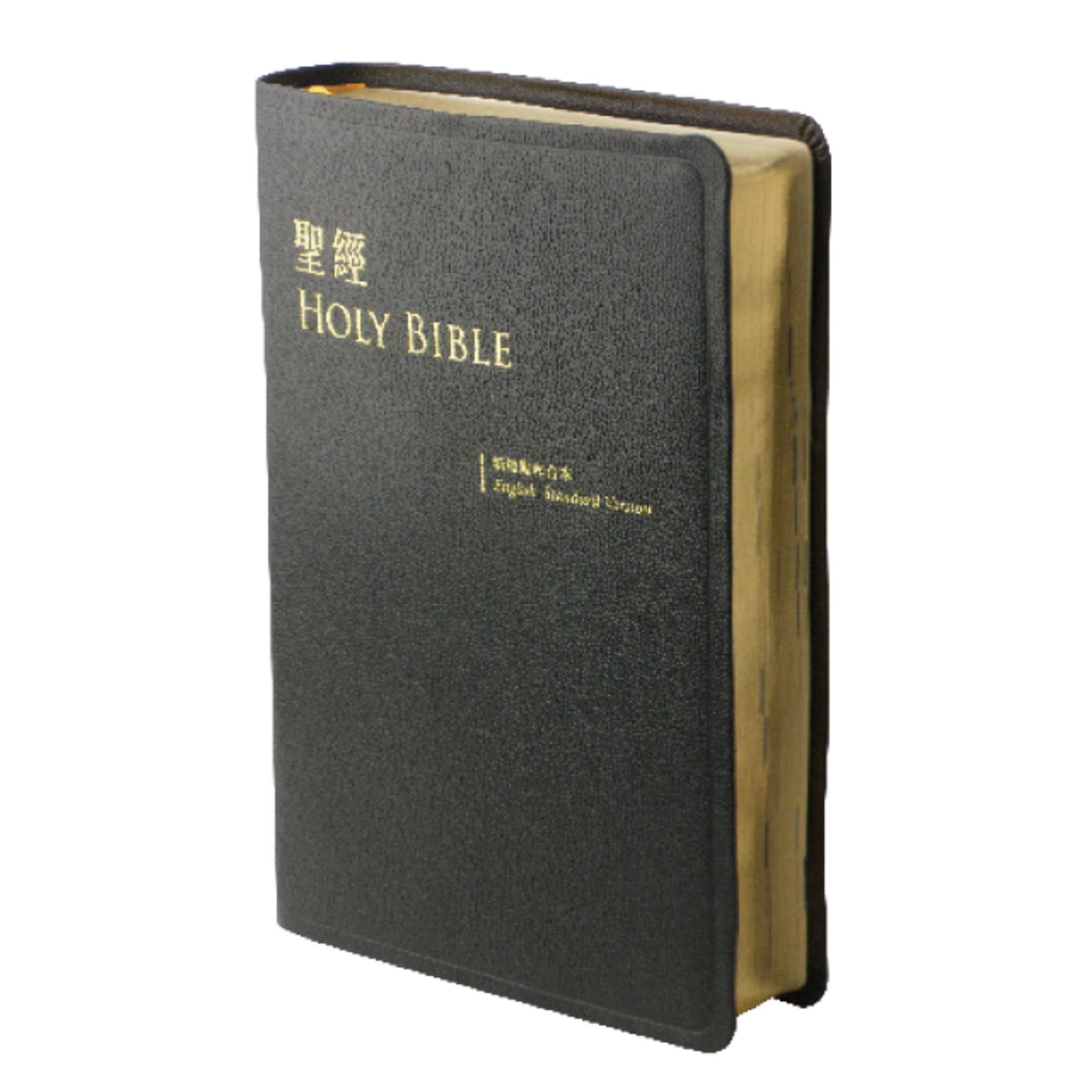 台灣聖經公會 The Bible Society in Taiwan 聖經．新標點和合本／ESV．中英對照／中型／黑色皮面金邊（繁體）