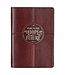 Christian Art Gifts Hope and a Future Chestnut Brown Faux Leather Classic Journal - Jeremiah 29:11