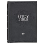 Christian Art Gifts Black Hardcover King James Version Study Bible