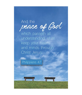 B&H Publishing Group Bulletin - And The Peace (Funeral) (Pkg 100)