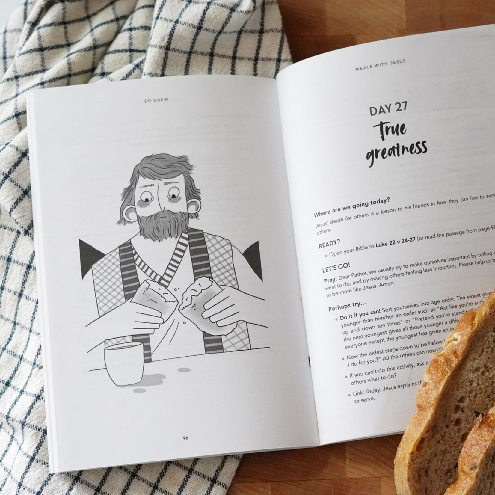 The Good Book Company Meals With Jesus: A Journey Through Luke's Gospel for the Whole Family