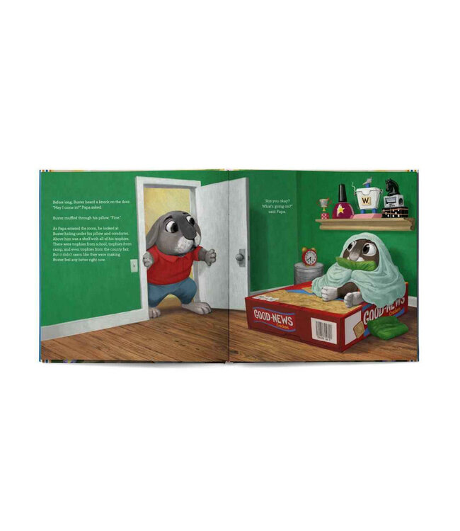 Buster Tries to Bail: When You Are Stressed (Good news For Little Hearts)