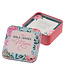 101 Bible Verses For Moms Coral Pink Scripture Cards in a Tin | 金屬盒金句卡