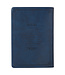 Blessed Is The One Navy Faux Leather Classic Journal - Jeremiah 17:7
