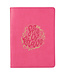 Christian Art Gifts She is Brave Pink Faux Leather Handy-size Journal