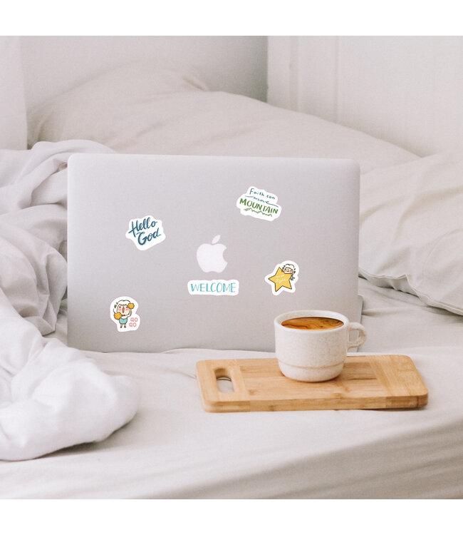 珠光造型貼紙：福氣羊羊