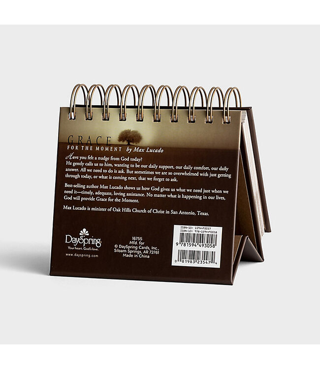 Max Lucado - Grace For The Moment - Perpetual Calendar