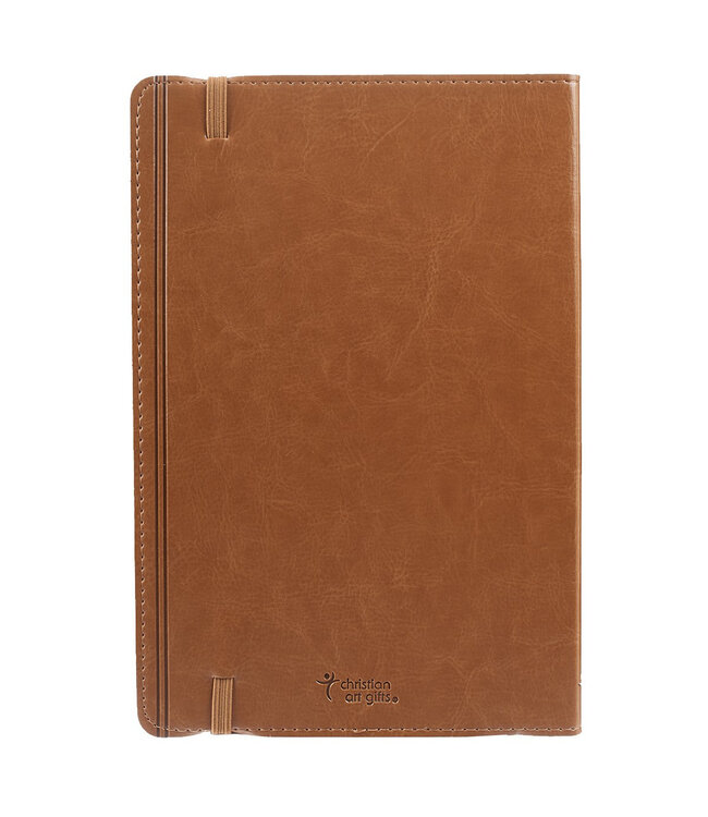 Journal w/Elastic Be Still Brown Ps. 46:10