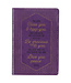Christian Art Gifts Bless You and Keep You Purple Faux Leather Journal - Numbers 6:24-26