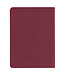 Trust in the LORD Golden Leaf Burgundy Faux Leather Handy-size Journal - Proverbs 3:5