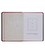 Trust in the LORD Golden Leaf Burgundy Faux Leather Handy-size Journal - Proverbs 3:5