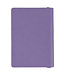Be Still Purple Pasture Faux Leather Journal with Zippered Closure - Psalm 46:10 | 仿皮拉鍊封口日記本